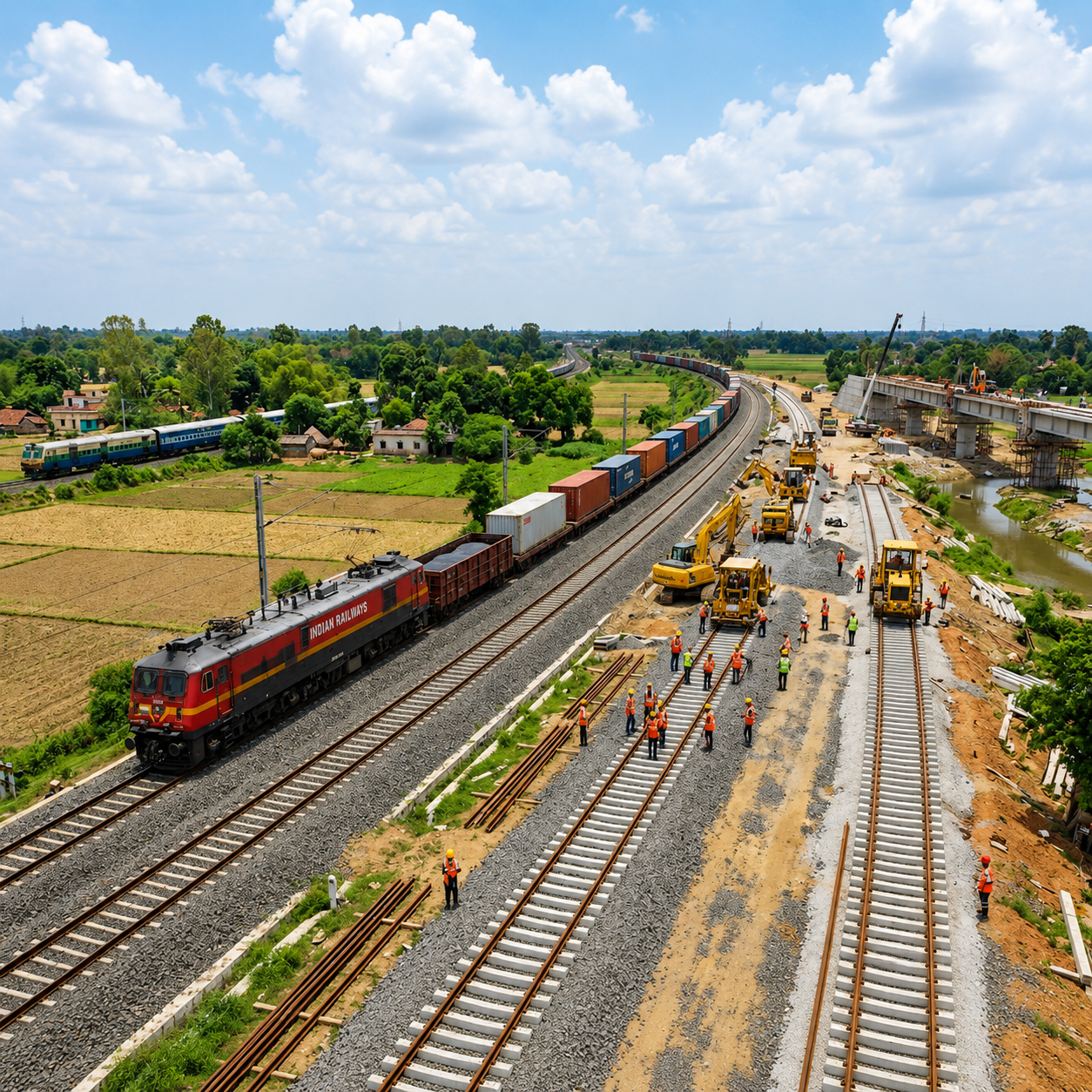 Railway infrastructure projects