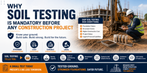 Why Soil Testing is Mandatory Before Any Construction Project